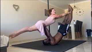 Acro yoga practice [upl. by Maunsell933]