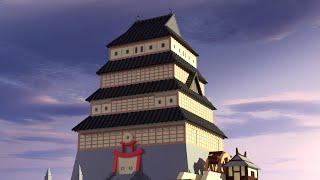 Modeling Ninjago Garmadons Monastery  Part 1 [upl. by Brause535]