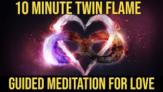 Twin Flame Guided Meditation For Twin Flame Reunion amp Connection [upl. by Melvyn545]