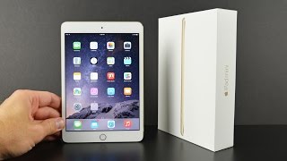 Apple iPad mini 3 Unboxing amp Overview [upl. by Anahsohs]