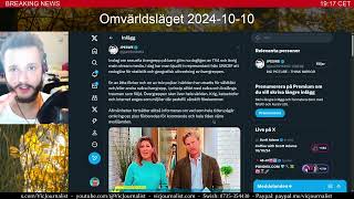 Nyheter  20241010 [upl. by Htaras]