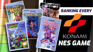 All 34 Konami NES Games RANKED [upl. by Thebault230]