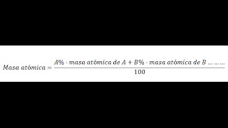 ISÓTOPOS ejercicios resueltos 02 [upl. by Tome]