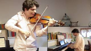 Augustin plays both parts of Kreislers Caprice Viennois [upl. by Hatti]