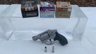 38 special snub ballistics gel test [upl. by Nordgren]