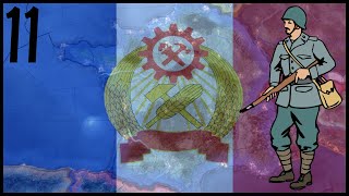 The Fall of the Germans and Austrians Kaiserreich HOI4 Commune of France  Episode 11 [upl. by Dominica]