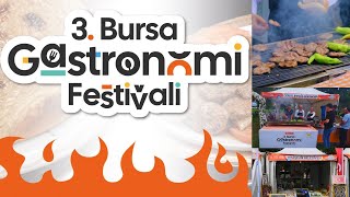 Bursa 3 Gastronomi Festivali  14 Eylül Cumartesi [upl. by Ticon589]