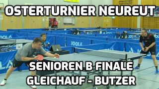 Osterturnier Senioren B Finale Gleichauf  Butzer [upl. by Behl745]