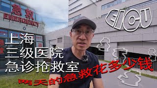 上海三级医院急诊抢救室  两天急救花多少钱？ [upl. by Ed]