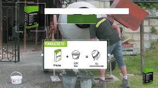 FONDUCRETE®  Application Making a lintel ready for use C2530 in 6 hours [upl. by Cut92]