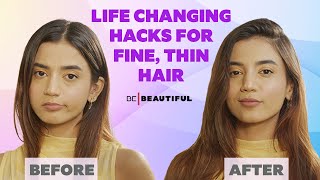 Life Changing Hacks for Fine amp Thin Hair  Hair Care Tips To Add Volume To Your Hair  Be Beautiful [upl. by Darwin953]