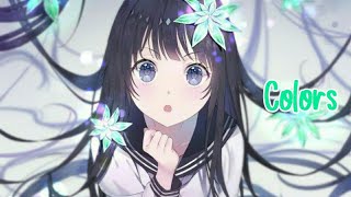 Nightcore  Colors halsey Lyrics [upl. by Sitof]