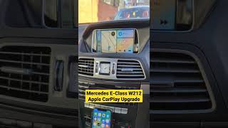 ☑️ Mercedes EClass W212 Apple CarPlay on the Original Screen eclass w212 carplay applecarplay [upl. by Whitnell]