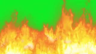 Big Fire On Green Screen  Like CropForest Burn  Fire VFX  Green Screen Effects  Green Screen [upl. by Nadabas12]