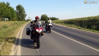 Suzuki VStrom 650 XT teszt  Onroadhu [upl. by Keeryt]