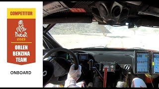 ONBOARD ACTION  Martin Prokop Orlen Benzina Team DAKAR 2023  Shakedown [upl. by Aikam955]