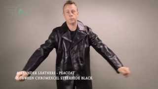 Alexander Leathers Peacoat Horween Chromexcel Steerhide Black [upl. by Neellok]