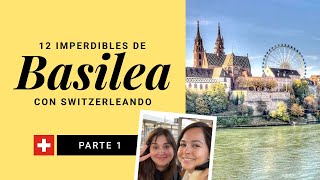 🎡🇨🇭UN DIA EN BASILEA SUIZA 🇨🇭🎡12 imprescindibles que hacer en BASEL ☀️Parte 1 con Switzerleando [upl. by Assennev]