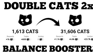 cats big update cats withdraw cats double income  cats card upload [upl. by Nadler]