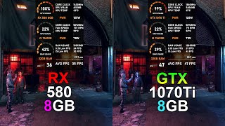 RX 580 8GB vs GTX 1070 Ti  Test in 10 Games Tested in 2023 [upl. by Radmilla156]