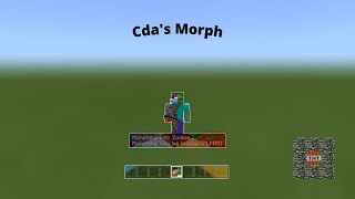 Morph ModAddon in Minecraft Bedrock Edition  Bedrock Edition Addon Showcase [upl. by Ellebana206]