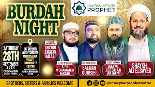 Monthly Burdah Night with Shaykh Ali Elsayed and special guests [upl. by Adonis]