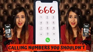 Calling SCARY Numbers You Should Never Call at 12 AM [upl. by David]