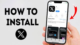 How To Install Twitter on iPhone  Full Guide [upl. by Bevon]