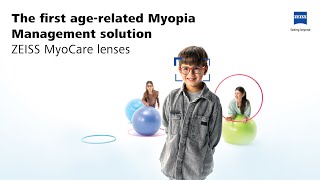 ZEISS MyoCare lenses Effective Myopia Management and clear vision combined [upl. by Annaehr426]