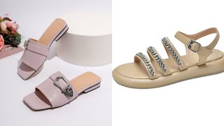 TOP 50 BATA RED LABEL CAUSUAL WEAR SHOES SLIPPERS SANDLAS WEDGES CHAPPAL DESIGN [upl. by Zebapda]