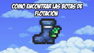 Semilla para encontrar las botas de flotación en Terraria 14492 [upl. by Kcirddot]