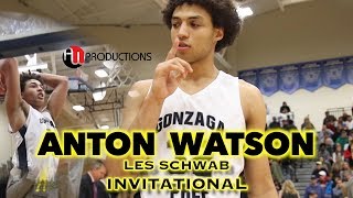 Anton Watson  Named quotMR BASKETBALLquot in Washington amp SHOWS VERSATILITY at Les Schwab Invitational [upl. by Devonne]