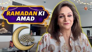 Ramadan Ki Amad  Bushra Ansari Official [upl. by Ralaigh]