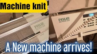 A new knitting machine arrives its a Passap E6000 [upl. by Aneerak]