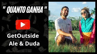 Quanto ganha canal GetOutside Atualizado 2023 [upl. by Hurless]