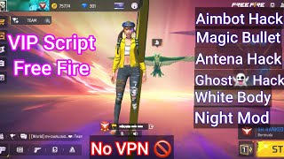 New Updated Script Free Fire OB44 Regedit Antena Laser White Body Night Mod  AVGaming [upl. by Llertnor]