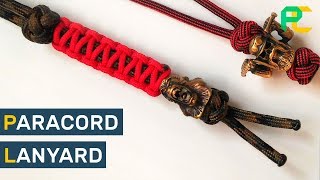 How to make Lanyard with a bead [upl. by Zohar]