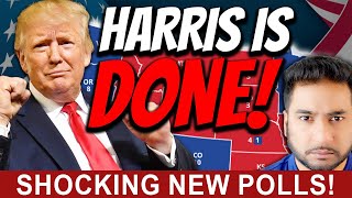 ️‍TRUMP Just Flipped The US Election Poll Results  HARRIS IN TROUBLE  US Election Map 2024 [upl. by Lammond]