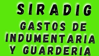 👉DEDUCIR GASTOS DE INDUMENTARIA Y EQUIPAMIENTO EN SIRADIG 572 tutorialesafip [upl. by Anec]