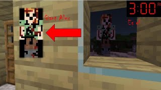 Minecraft Creepypasta giant Alex recreación minecraft creepypasta [upl. by Orly]