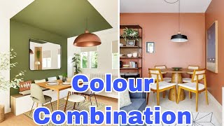 Best 70 Dining room Colors Combination 2024  Paint Colour for Dining room walls  Wall Home decor [upl. by Akaenahs]