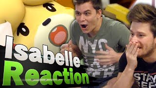 Beefy Smash Doods react to Isabelle in Smash Ultimate [upl. by Ecam]