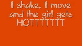 LMFAO  I SHAKE I MOVE  LYRICS ON SCREEN NEW [upl. by Llerret]