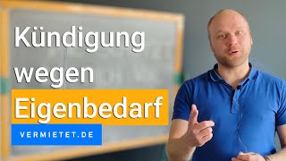 Kündigung wegen Eigenbedarf [upl. by Steel]