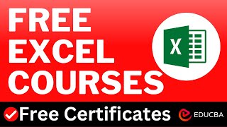 Educba Free Excel Courses with Free Certificates [upl. by Eiznekcm723]