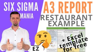 Is it possilbe to use A3 problem solving report on restaurant improvement A3 example [upl. by Akeem578]