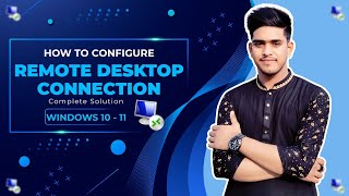 How to Configure Remote Desktop Connection in windows 10 amp 11  Tech To The Premium  Jobayer Hossen [upl. by Llehcim86]