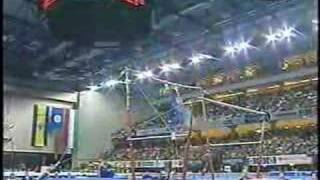 Oana Petrovschi  2002 Worlds Finals  Uneven Bars [upl. by Dagmar]