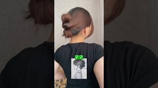 Шашты әдемі түйіп үйреніңіз😍 howtomakehairbows hairtutorialhowtomakeabraid hair shorts [upl. by Tierza]