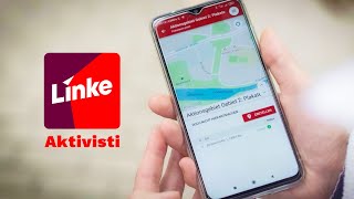 Aktivisti  Die Linke KampagnenApp [upl. by Dranyer]